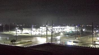 Weather camera view of Iowa Colony Police Department.