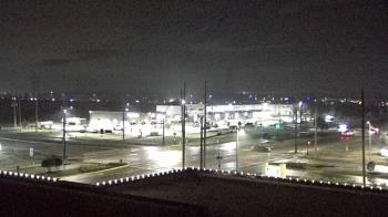 Weather camera view of Iowa Colony Police Department.