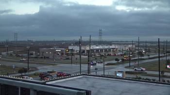 Weather camera view of Iowa Colony Police Department.