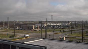 Weather camera view of Iowa Colony Police Department.