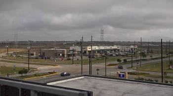 Weather camera view of Iowa Colony Police Department.