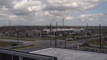 Weather camera view of Iowa Colony Police Department.