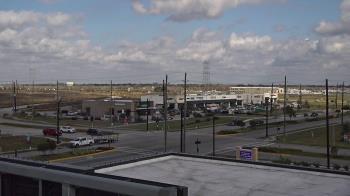 Weather camera view of Iowa Colony Police Department.