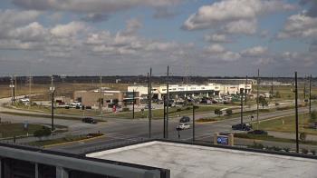 Weather camera view of Iowa Colony Police Department.