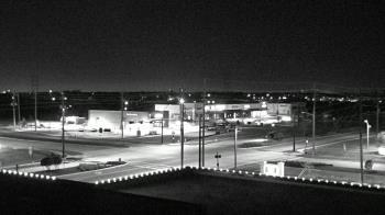 Weather camera view of Iowa Colony Police Department.
