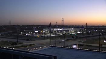Weather camera view of Iowa Colony Police Department.