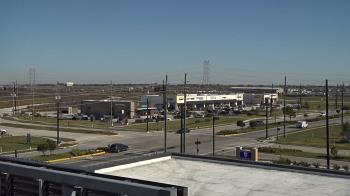 Weather camera view of Iowa Colony Police Department.