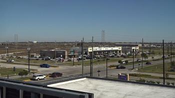 Weather camera view of Iowa Colony Police Department.