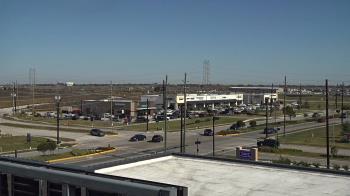 Weather camera view of Iowa Colony Police Department.