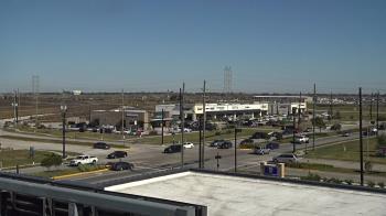 Weather camera view of Iowa Colony Police Department.