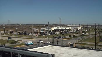 Weather camera view of Iowa Colony Police Department.