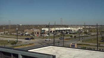 Weather camera view of Iowa Colony Police Department.