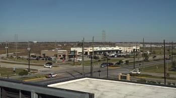 Weather camera view of Iowa Colony Police Department.