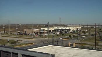 Weather camera view of Iowa Colony Police Department.