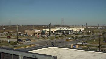 Weather camera view of Iowa Colony Police Department.