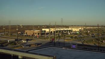 Weather camera view of Iowa Colony Police Department.
