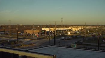 Weather camera view of Iowa Colony Police Department.