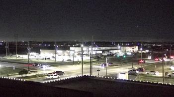 Weather camera view of Iowa Colony Police Department.