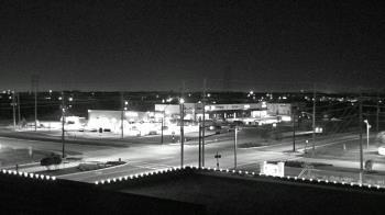 Weather camera view of Iowa Colony Police Department.