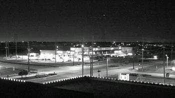 Weather camera view of Iowa Colony Police Department.