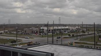 Weather camera view of Iowa Colony Police Department.