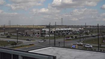 Weather camera view of Iowa Colony Police Department.