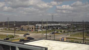 Weather camera view of Iowa Colony Police Department.
