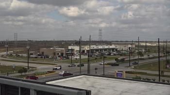 Weather camera view of Iowa Colony Police Department.