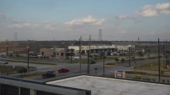 Weather camera view of Iowa Colony Police Department.