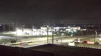 Weather camera view of Iowa Colony Police Department.