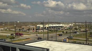 Weather camera view of Iowa Colony Police Department.
