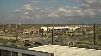 Weather camera view of Iowa Colony Police Department.