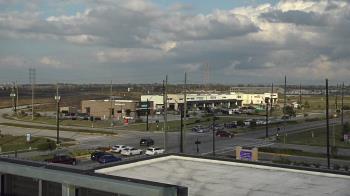 Weather camera view of Iowa Colony Police Department.