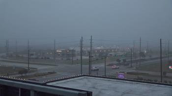 Weather camera view of Iowa Colony Police Department.