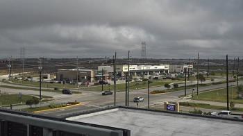 Weather camera view of Iowa Colony Police Department.