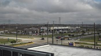 Weather camera view of Iowa Colony Police Department.