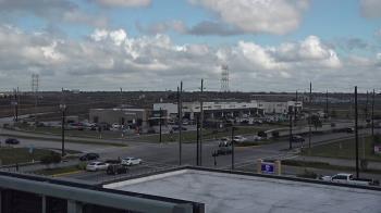 Weather camera view of Iowa Colony Police Department.