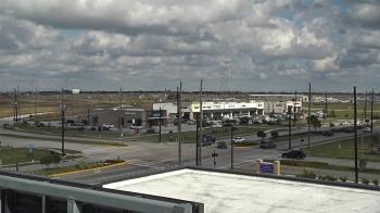Weather camera view of Iowa Colony Police Department.