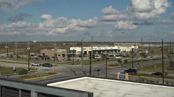 Weather camera view of Iowa Colony Police Department.