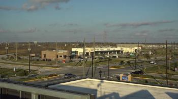 Weather camera view of Iowa Colony Police Department.