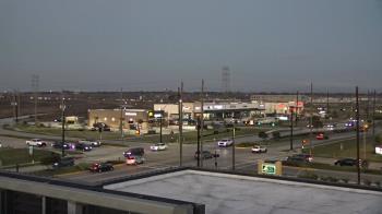 Weather camera view of Iowa Colony Police Department.