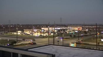 Weather camera view of Iowa Colony Police Department.