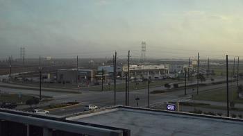Weather camera view of Iowa Colony Police Department.