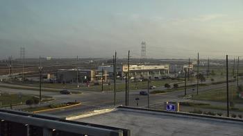 Weather camera view of Iowa Colony Police Department.