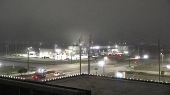 Weather camera view of Iowa Colony Police Department.