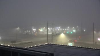 Weather camera view of Iowa Colony Police Department.