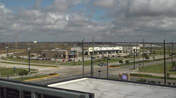 Weather camera view of Iowa Colony Police Department.