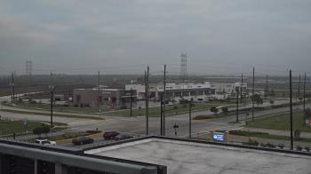 Weather camera view of Iowa Colony Police Department.