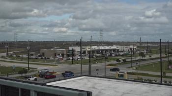 Weather camera view of Iowa Colony Police Department.