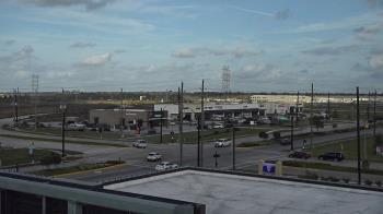 Weather camera view of Iowa Colony Police Department.